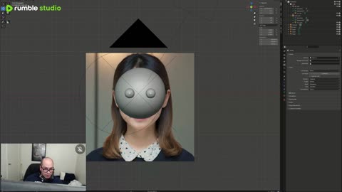 Sculpting a female head in Blender 3D