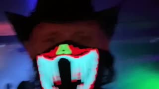Dancing in Los Angeles goth club