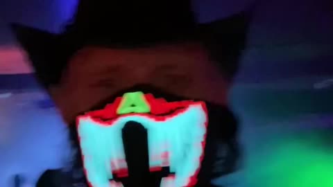 Dancing in Los Angeles goth club