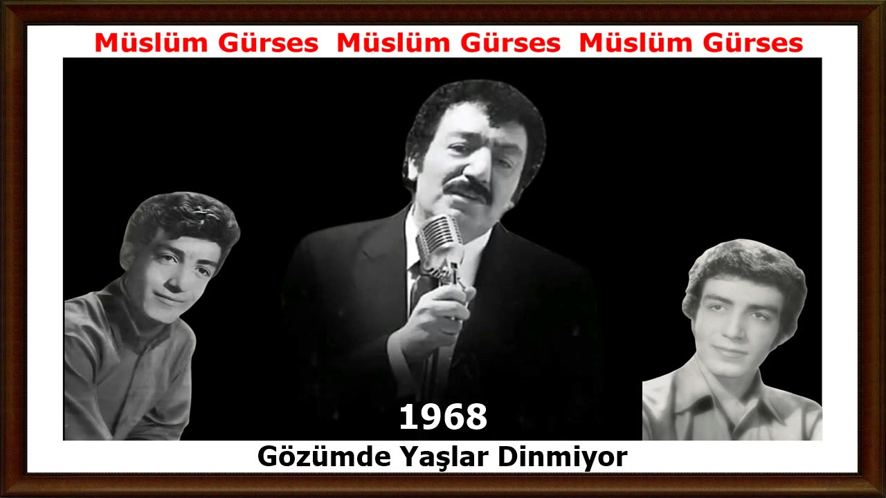 Müslüm Gürses Gözümde Yaşlar Dinmiyor 1968
