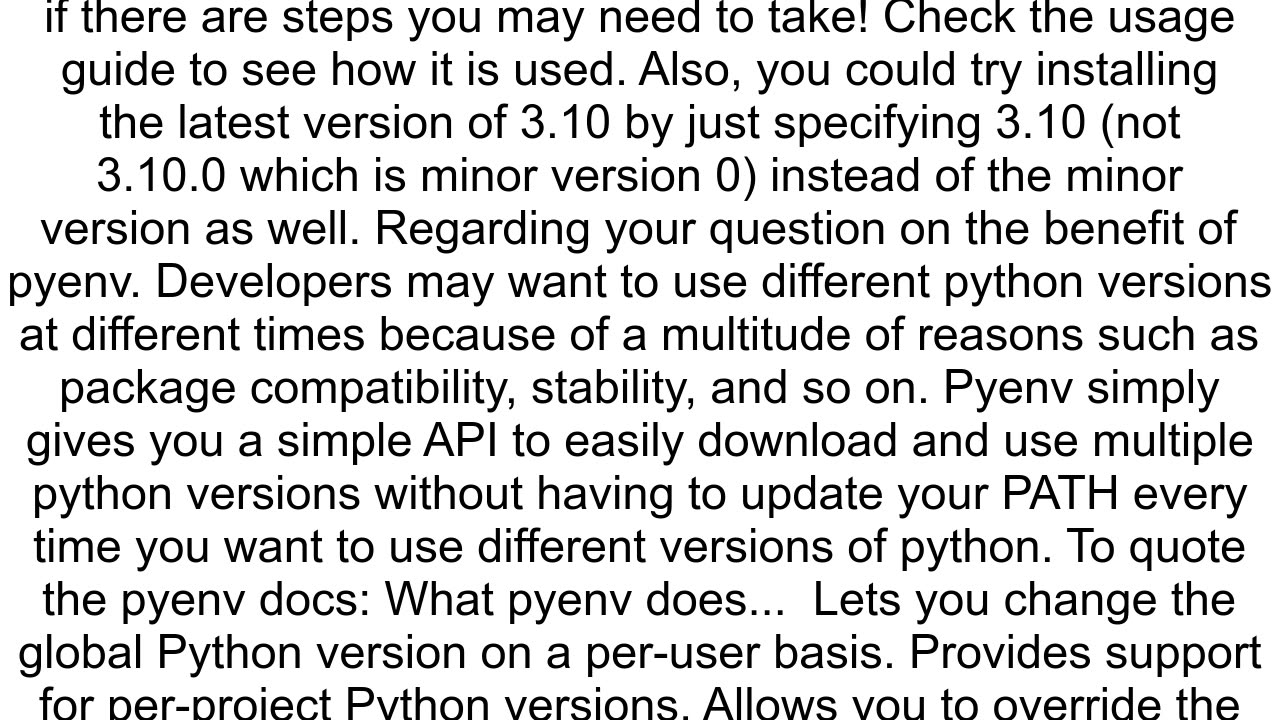Can39t install pyenv on MacOS Ventura 130