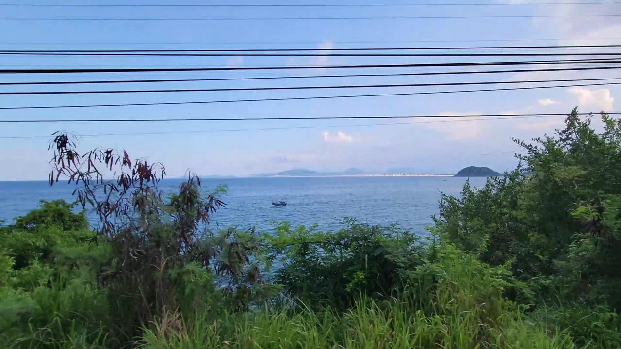 Train out of Nha Trang, Vietnam 2024