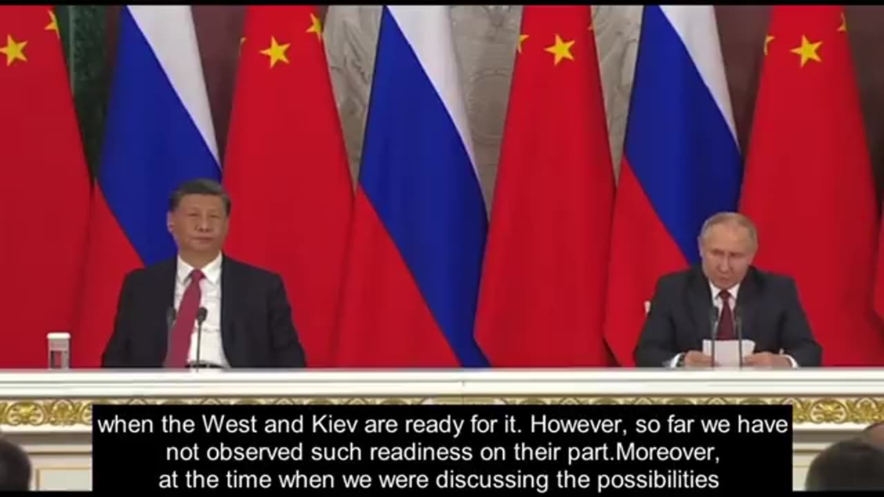 Putin with XI : "The UK announced not only the supply of tanks to Ukraine...