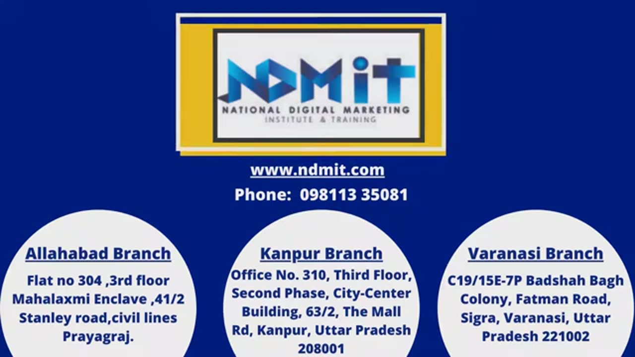 Top 5 best digital marketing institute in kanpur- 2023