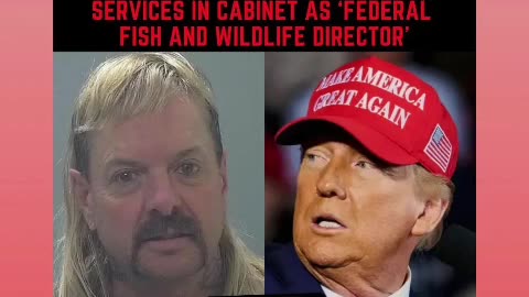 joe exotic is in jail trump will pardon him released him from jail 11/20/24