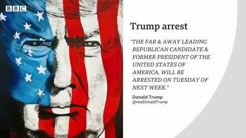 DONAL TRUMP IS ARRESTED FOR UGLY THING