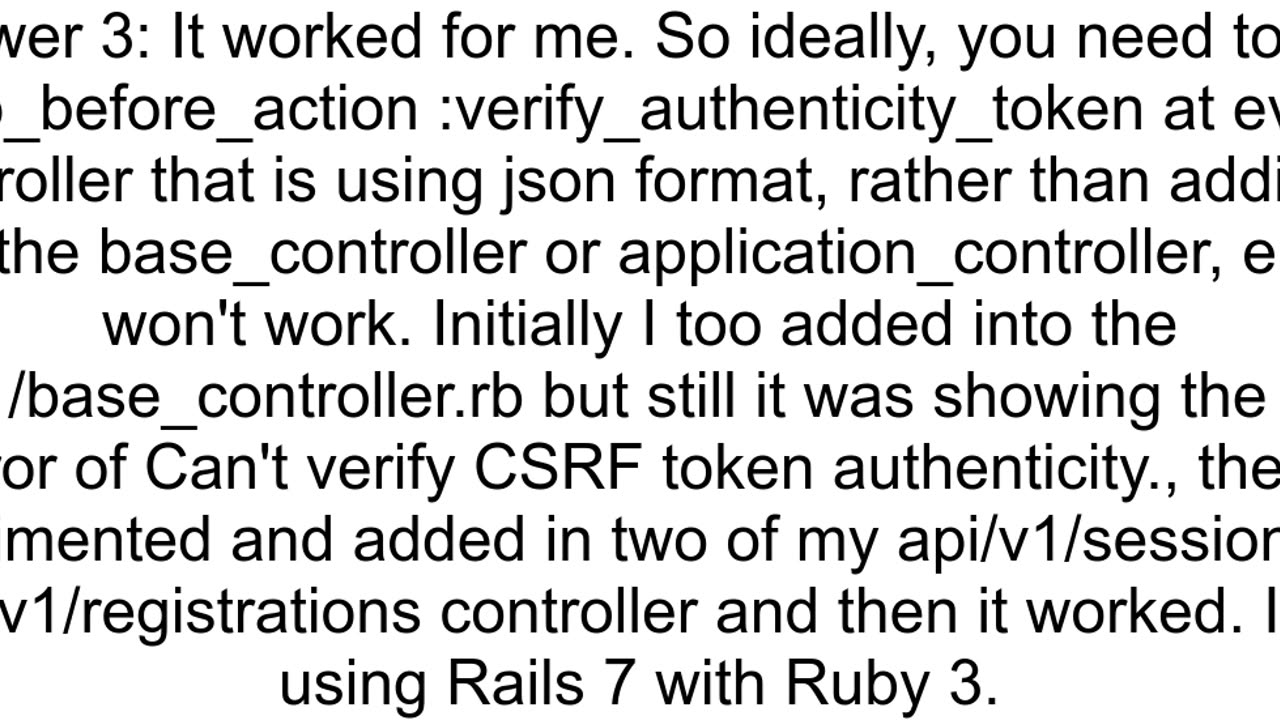Can39t verify CSRF token authenticity RAILS API with POST