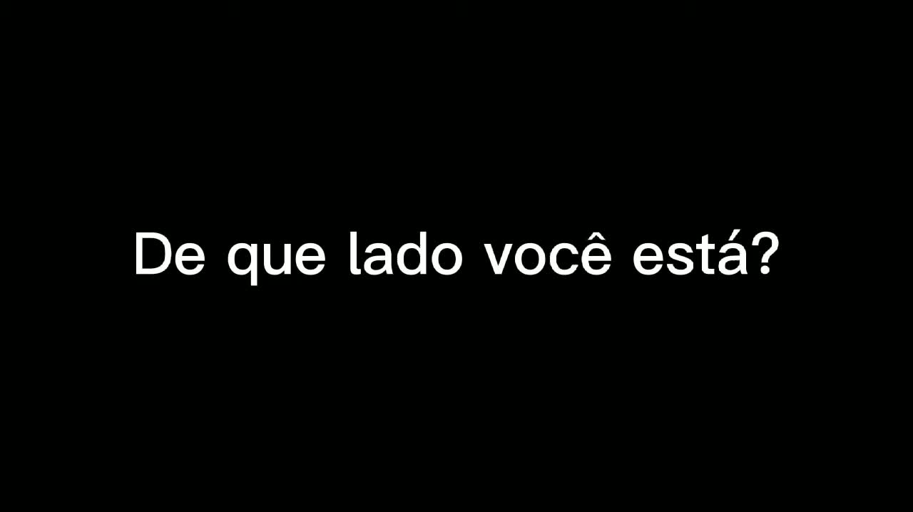 Guerra do bem contra o mal é o que ta acontecendo atualmente