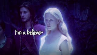 NARNIA SONG VIDEO EDITS | Caspian & Susan and Caspian & Lilliandil - I'm a Believer by Smash Mouth