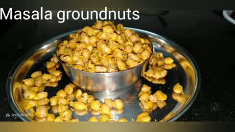 Masala Groundnuts Recipe