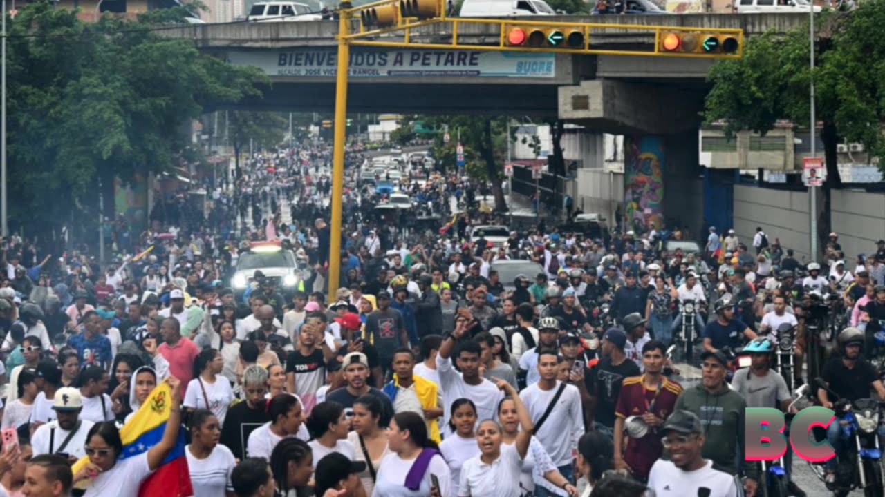 Protests erupt in Venezuela as questions grow over strongman Maduro’s victory