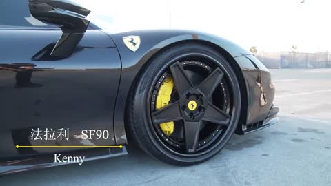 The road is at your feet, and no one can decide your direction # Ferrari sf90