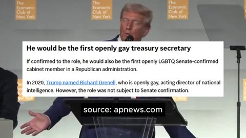 Trump Makes History: LGBT Republican Cabinet Pick