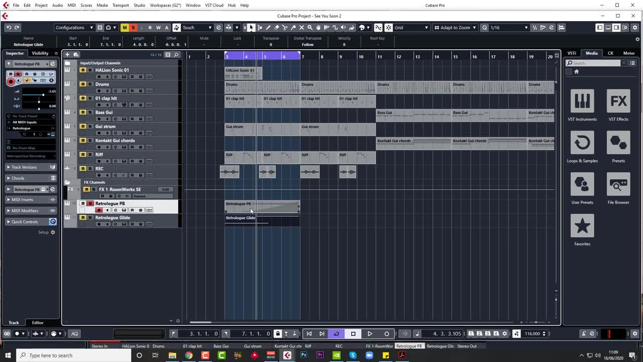 FX Riser in Retrologue - 2 Ways To Do It (Cubase)