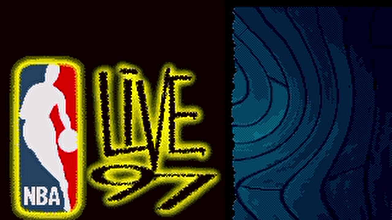 NBA Live 97 Genesis rom, Detroit Pistons vs Washington Bullets