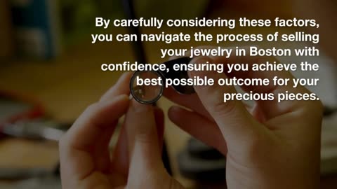 Key Considerations While Selling Your Jewelry to Boston Buyers