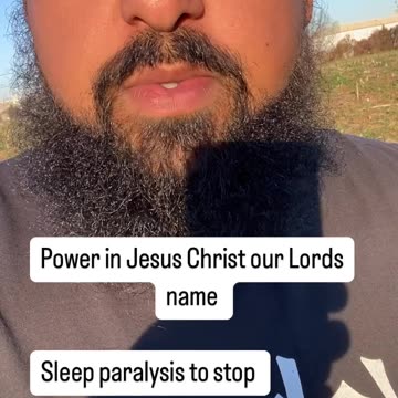 Sleep paralysis to stop