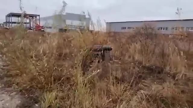 The Russians are launching multiple-use kamikaze robots to demine