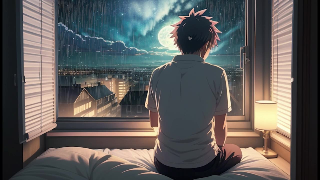 LOFI with RAIN SOUNDS🎵 RAINY DAYS