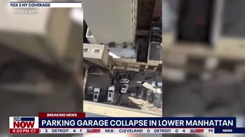Parking Garage In Lower Manhattan Collapsed, Reports Of Several Injured, Rescue Operations Underway