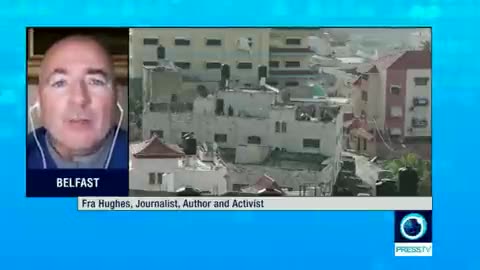 Fra Hughes says the western media chooses to stay silent about Israel’s