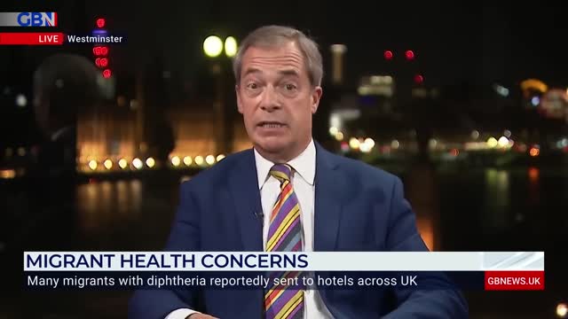 Nigel Farage: 'Even if we put them in the ritz, it still wouldn't be good enough'