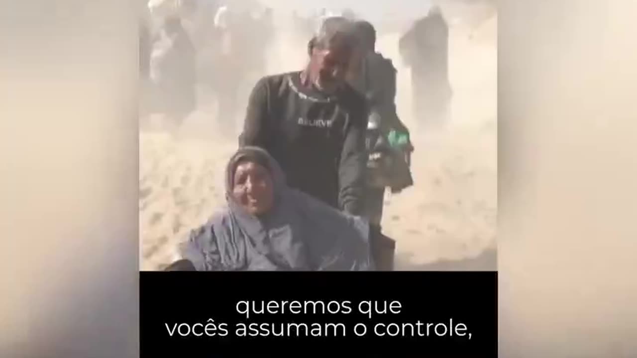 Quando se tem liberdade é isso que o povo de Gaza quer dizer. *Vídeo via Emb. Israel no Brasil @IsraelinBrazil