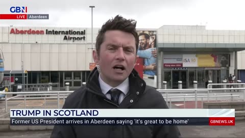 Donald Trump in Aberdeen _ Tony McGuire reports live from the heart of the action