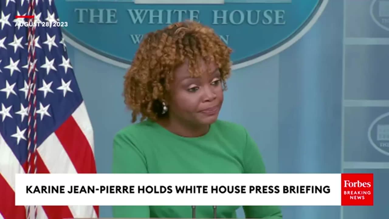 Reporter Presses Karine Jean-Pierre On Biden_s Plan To Avert A Government Shutdown