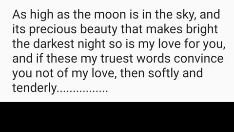 Lovers verse