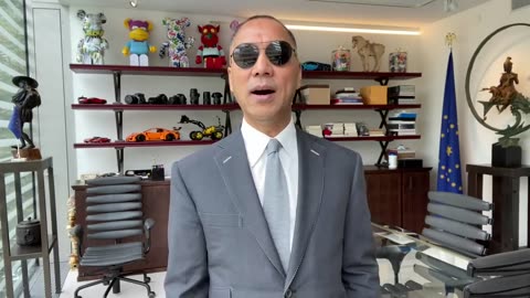20200917文贵先生GETTR：会议期间与战友们乱聊一会儿