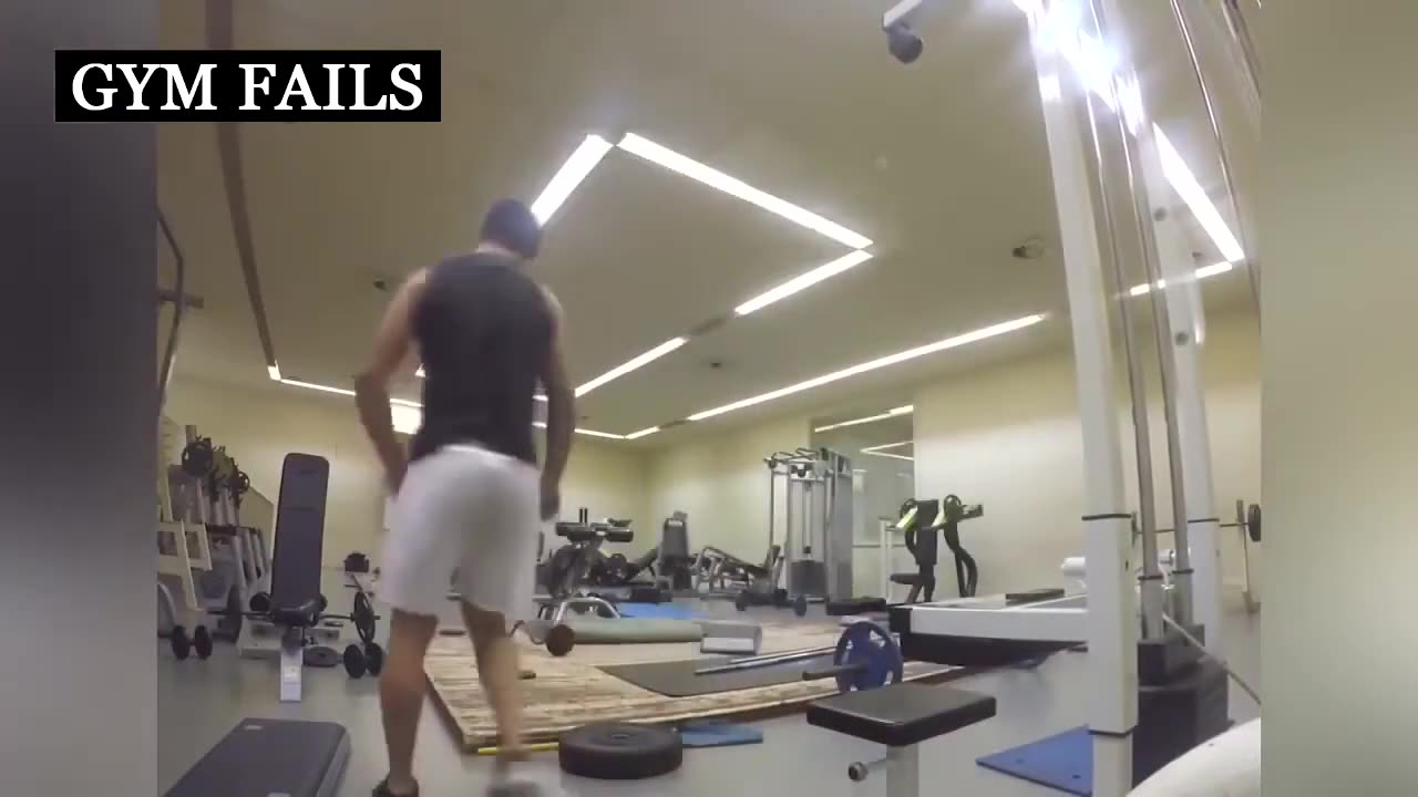 Crazy Funny Gym Fails 13