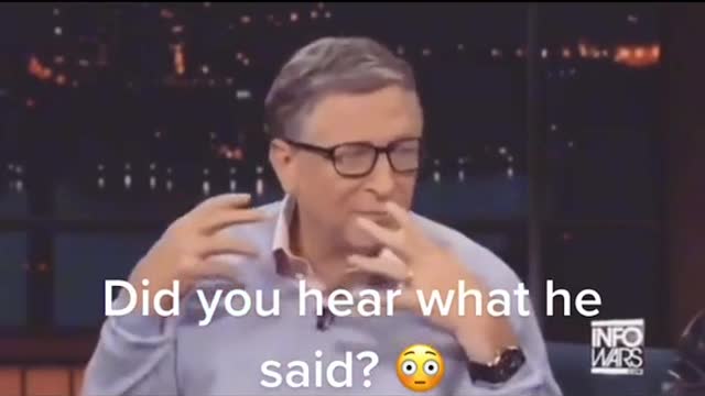 Did you hear what he said?