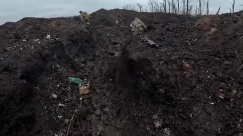 Running Around Russian Trenches