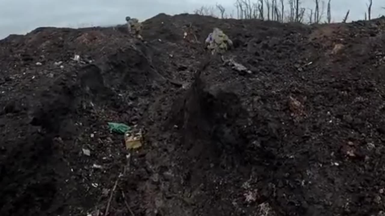Running Around Russian Trenches