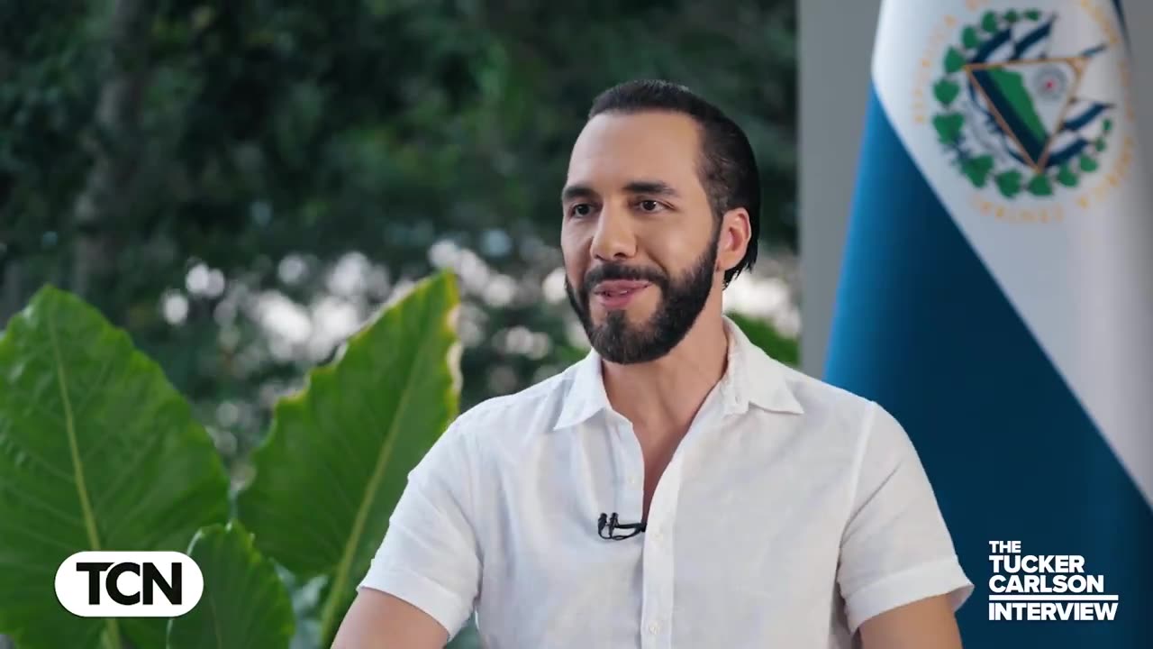 Tucker Carlson - President Nayib Bukele saved El Salvador. He may have the blueprint for saving the world.