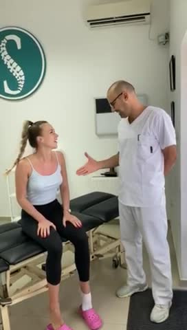 Professional Volleyball player has her ankle treated for Adhesions!