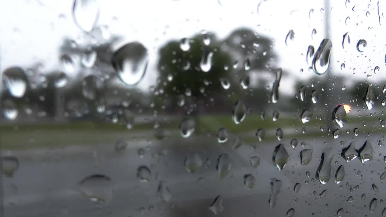 The most beautiful drops of water on cars