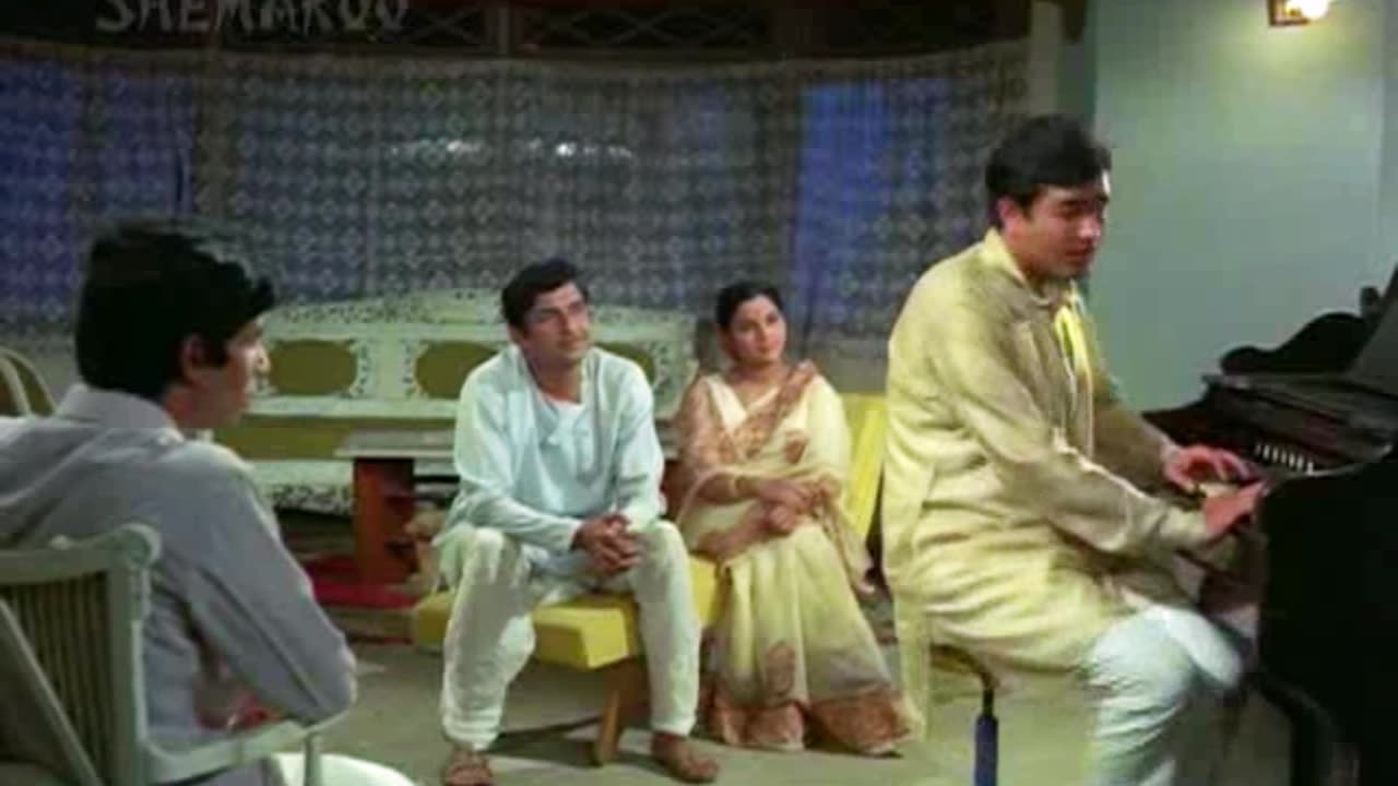 Maine Tere Liye Hi Saat Rang Ke Sapne | Mukesh | Anand 1971 Songs । Rajesh Khanna, Amitabh Bachchan