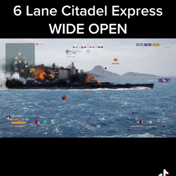 Cruiser deletes battleship in Arena