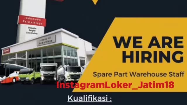 Rekomendasi Loker Indomobil Prima