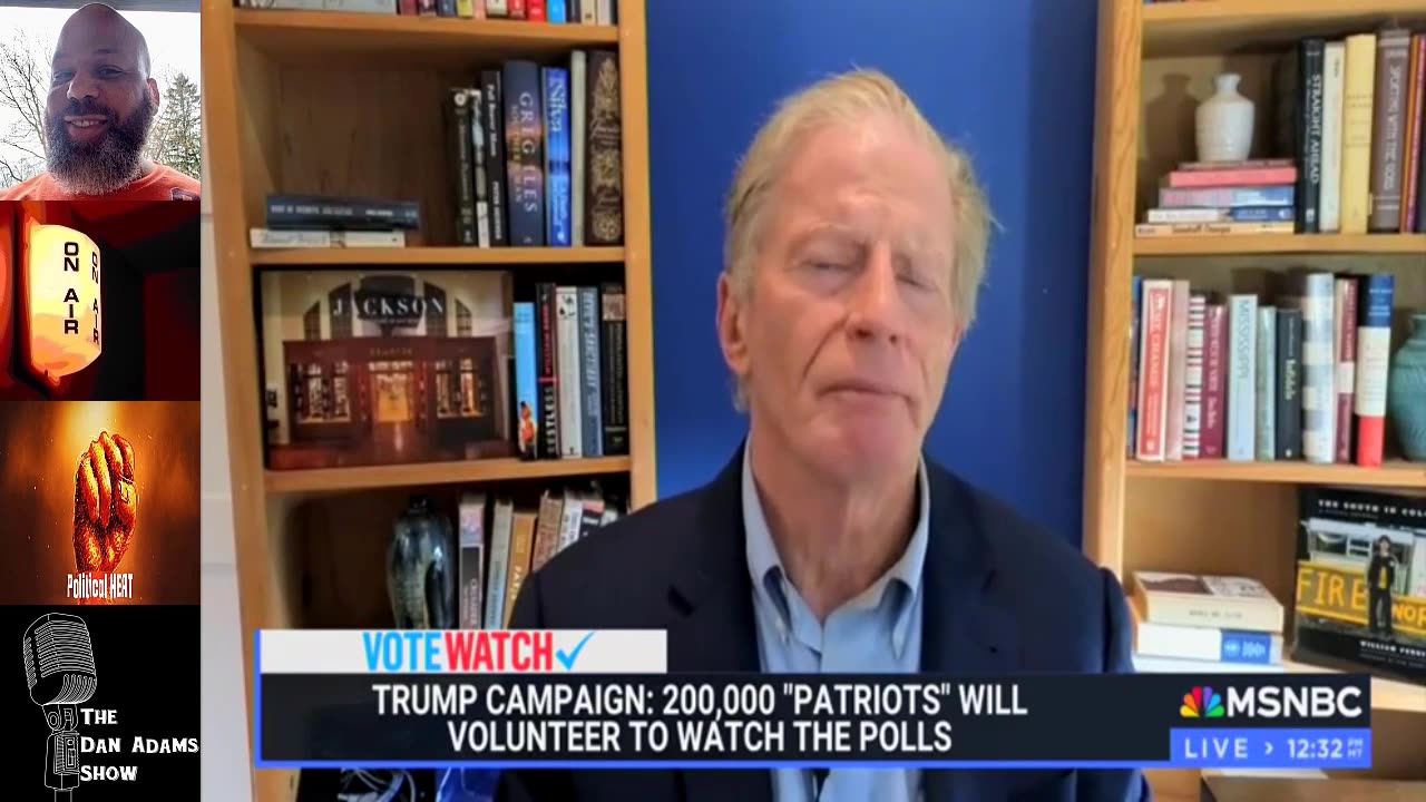 MSNBC guest claims Republicans want to ‘burn down’ voting centers to disenfranchise black voters