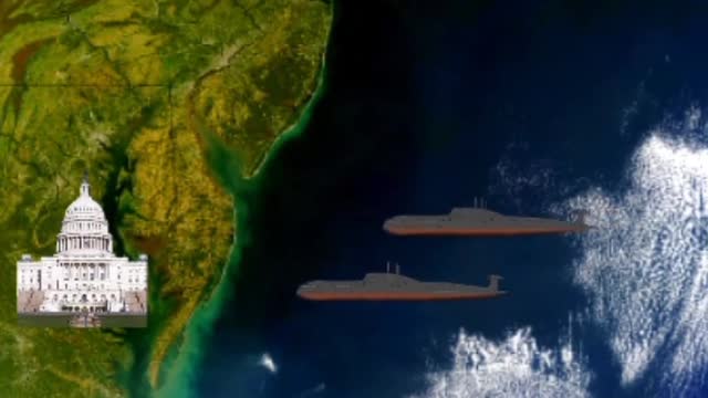 Russian Submarines On U.S. Eastern Seaboard! #shorts