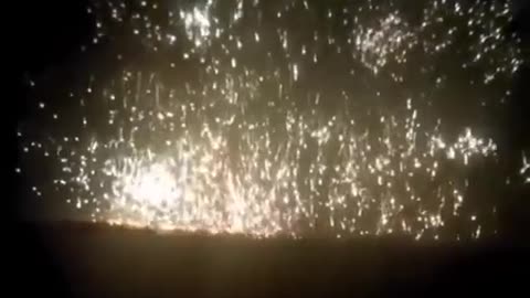 Russian Phosphorus Bombs Over the Battlefield