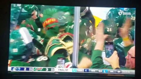 VAN vs MIN - Wild Win in OT 3-2