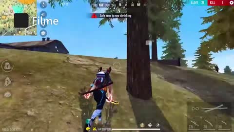 rouk ff is legend gameplay for free fire