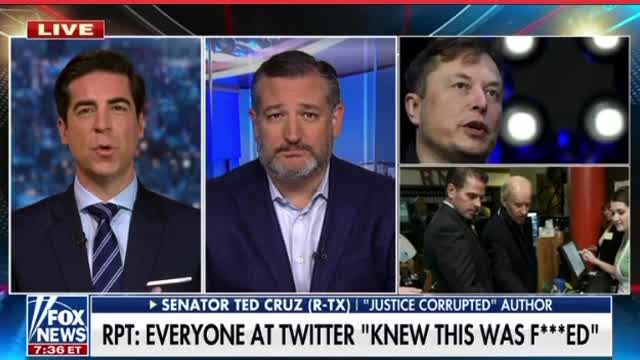 Ted Cruz: RPT - Everyone at Twitter “Knew This was F***ed”