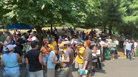 🔴LIVE: TRUMP SUPPORTERS INTERRUPT AOC, JAMAAL BOWMAN & BERNIE SANDERS RALLY IN THE BRONX!!