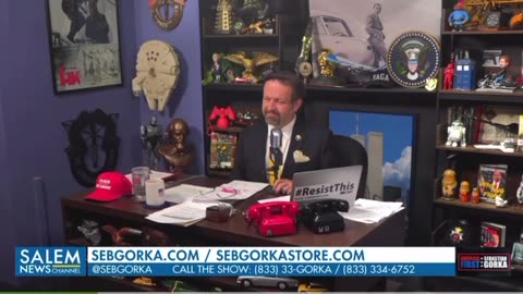 Trumps joins Seb Gorka