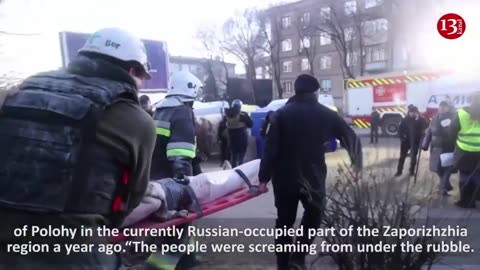 Two dead in Russian missile strike on Zaporizhzhia apartment block